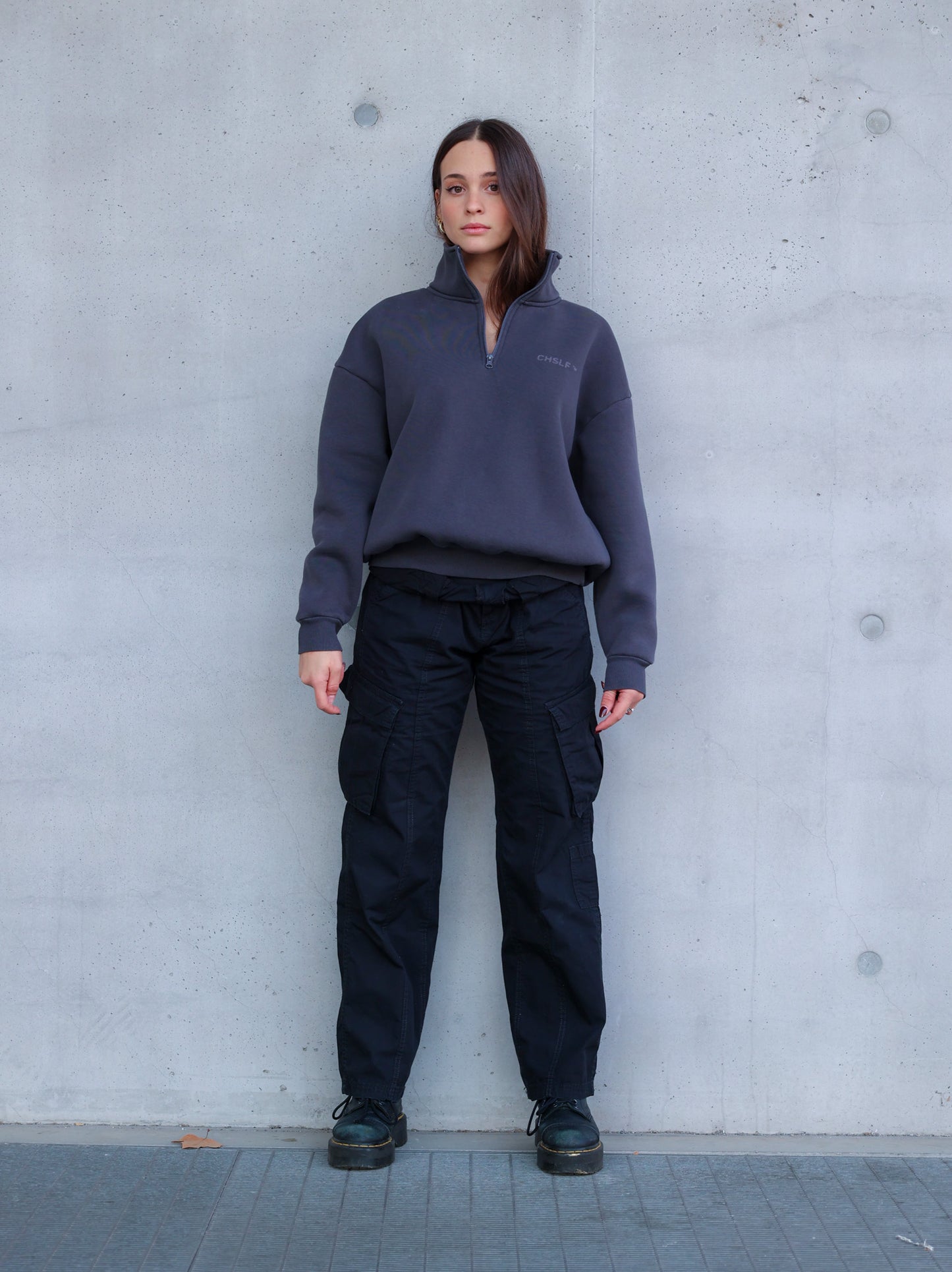 CHSLF™ Felpa con Zip Piombo