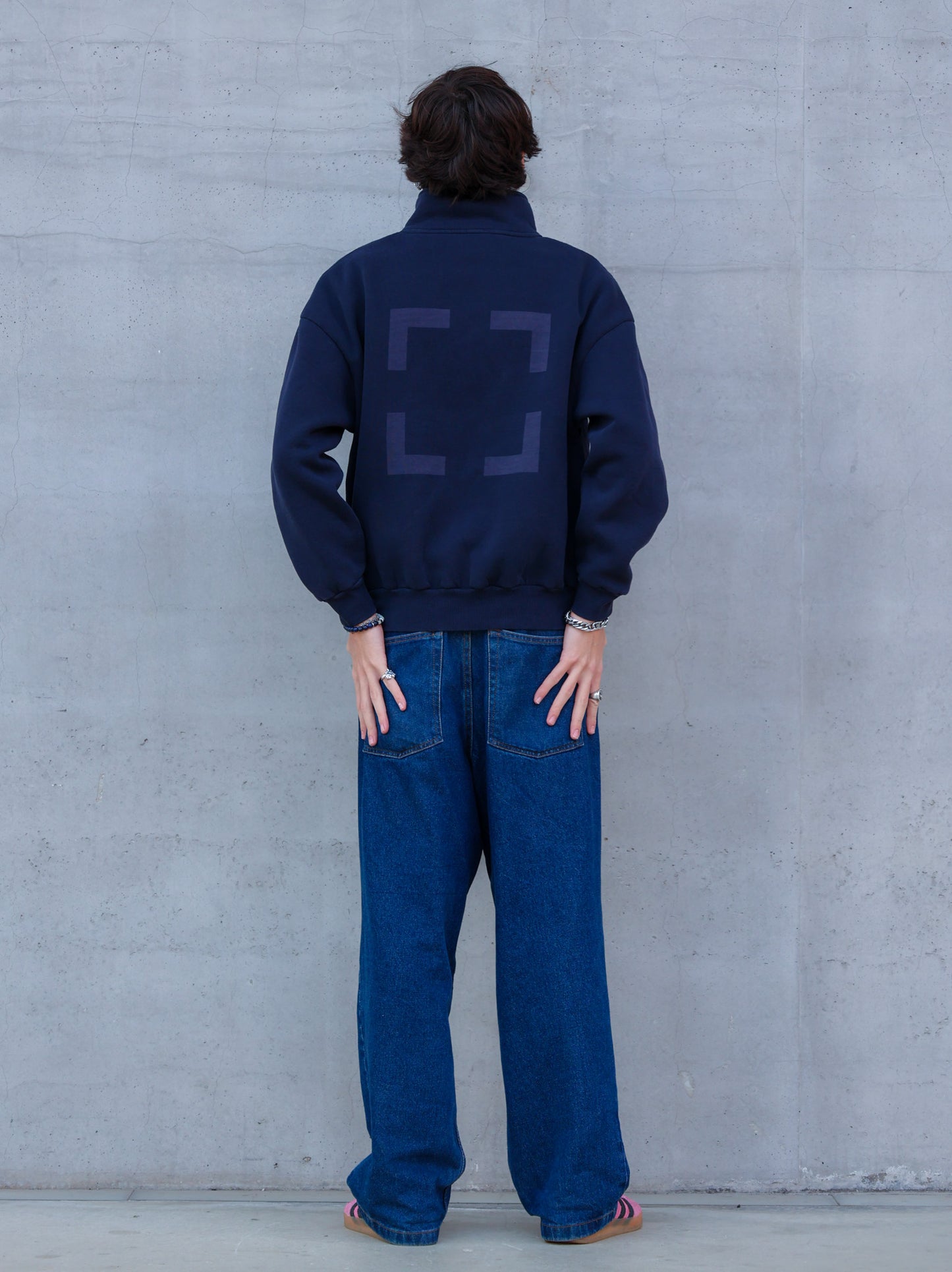 CHSLF™ Felpa con Zip Blu Navy