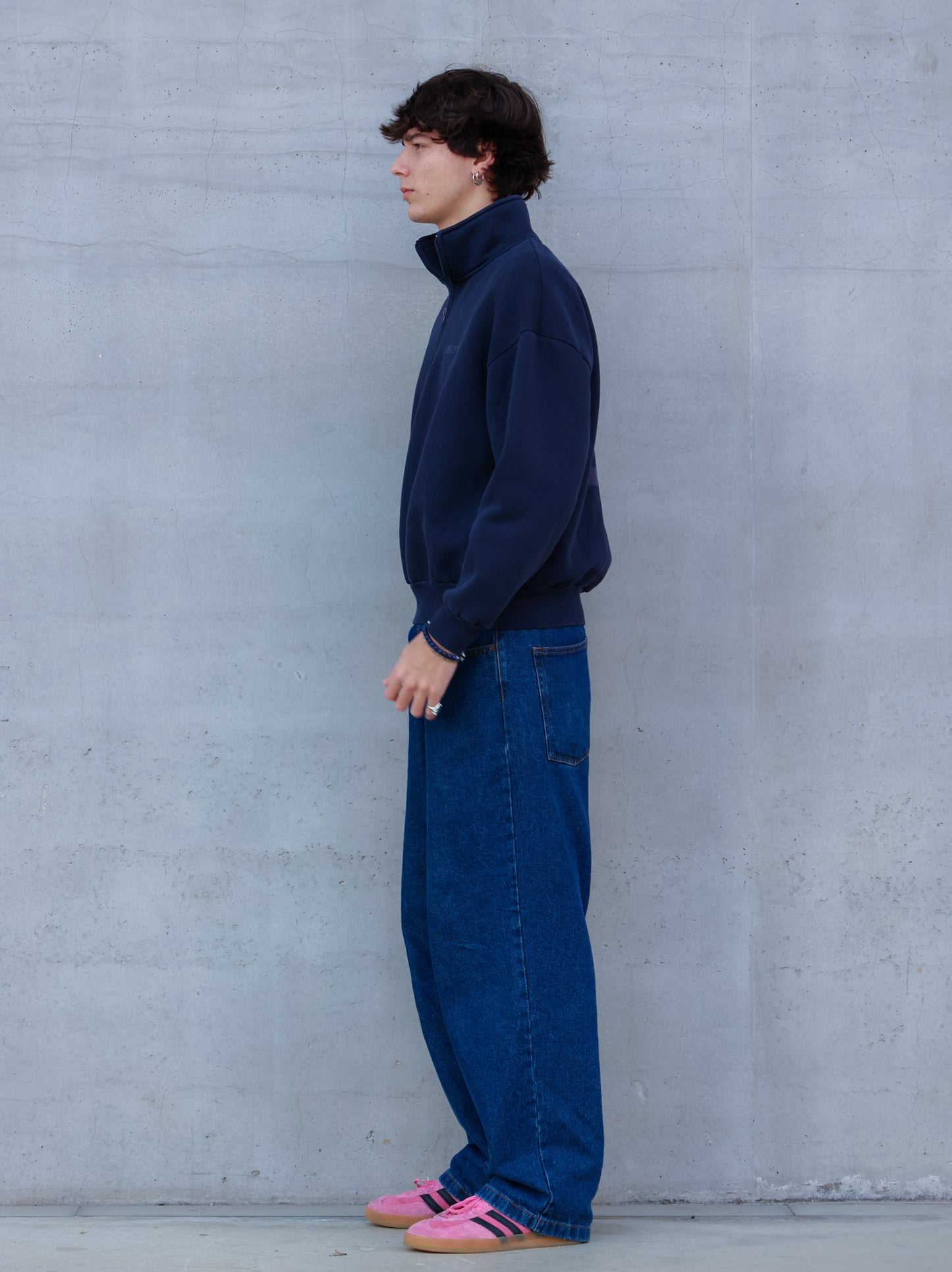 CHSLF™ Felpa con Zip Blu Navy